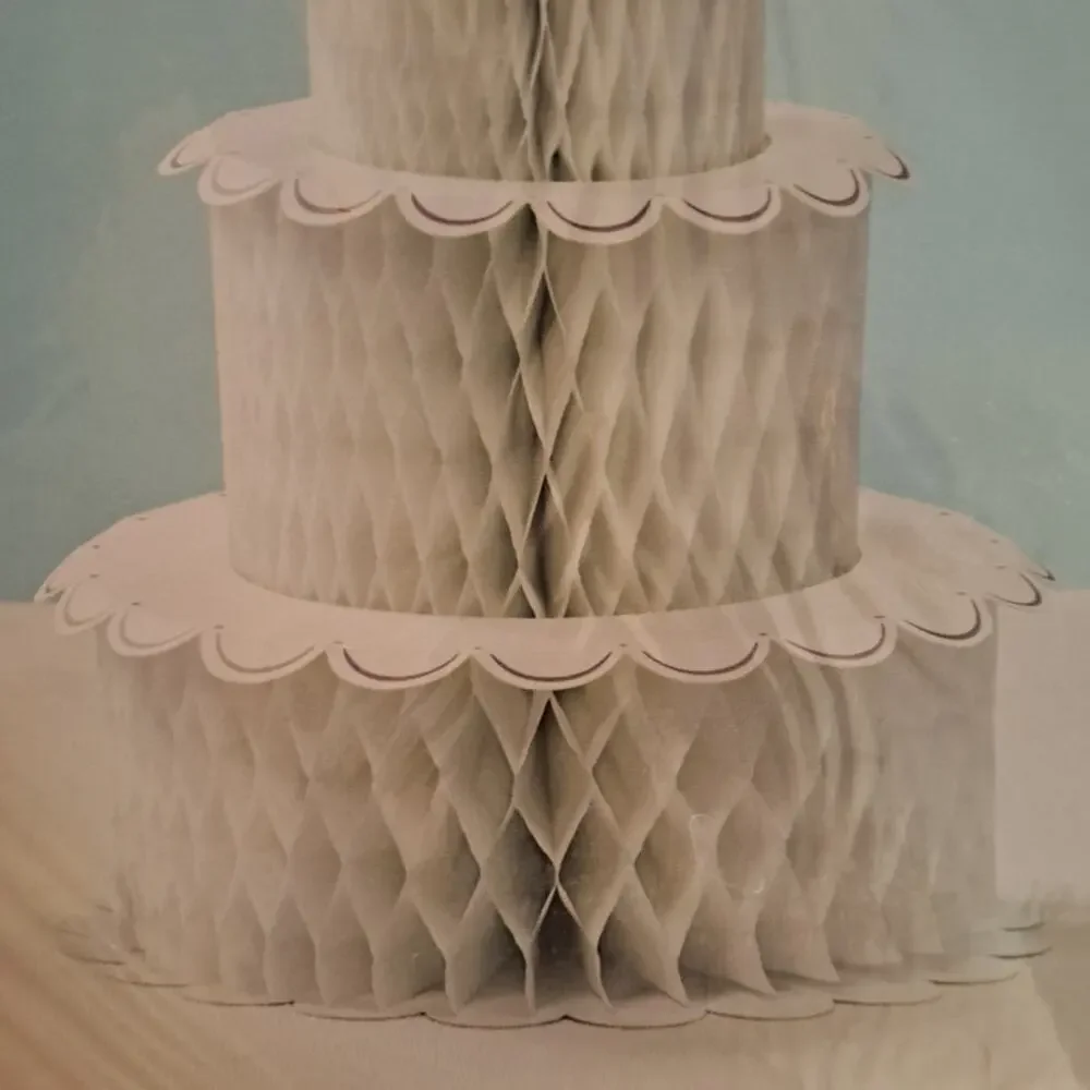Large Hallmark Party Express Wedding Cake Centerpiece